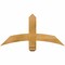 Ekena Millwork Bellingham Rough Sawn Timber Gable Bracket, Western Red Cedar, 36"W x 18"H x 2"D x 4"F, 12/12 Pitch GBW036X18X0204BEL00RWR - alternate 1